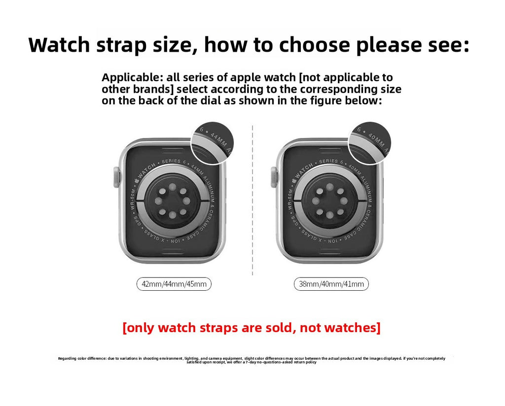 Specialty texture pattern stainless steel slim style watch bands for Apple Watch