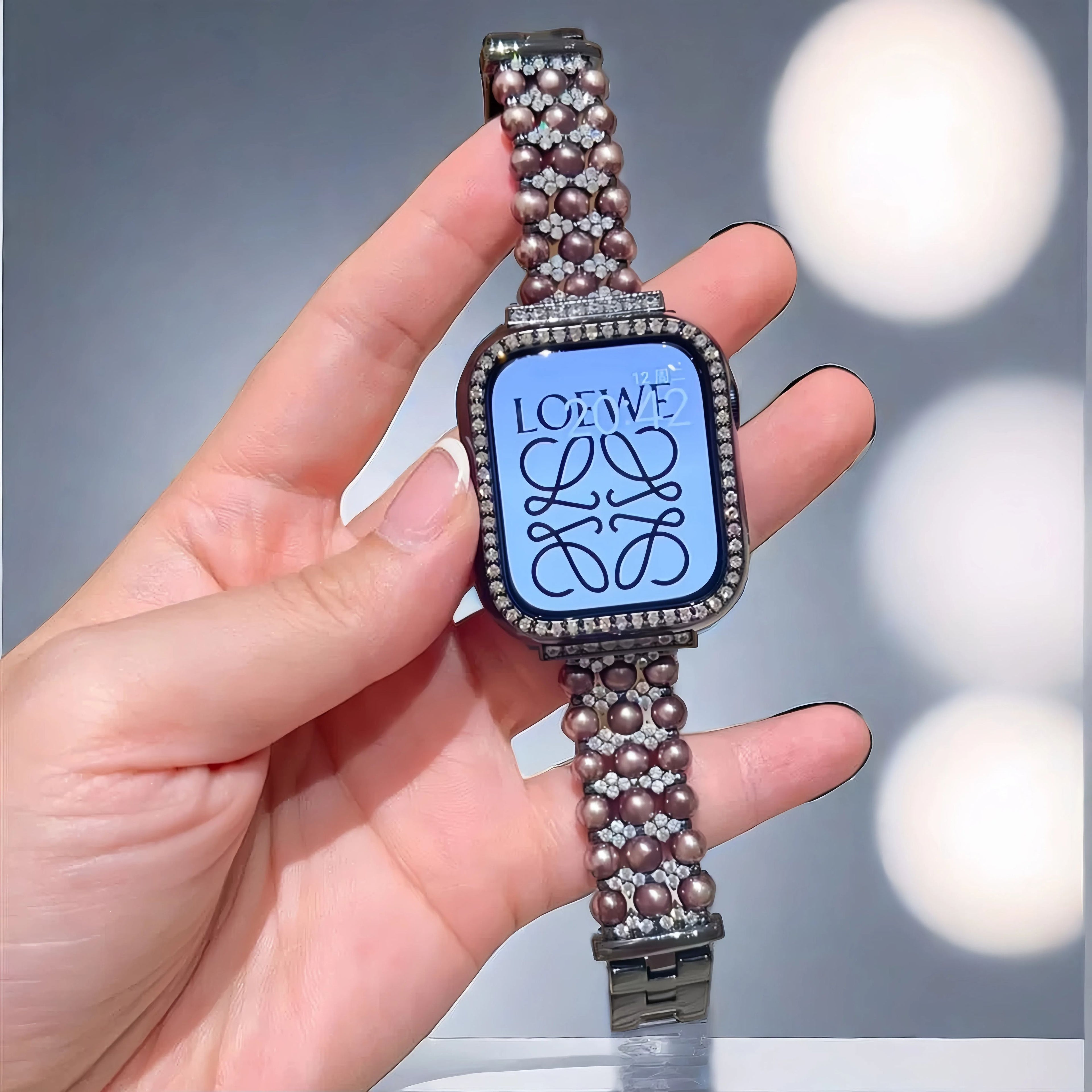 Pearl watch strap - versatile and fresh style for apple watch