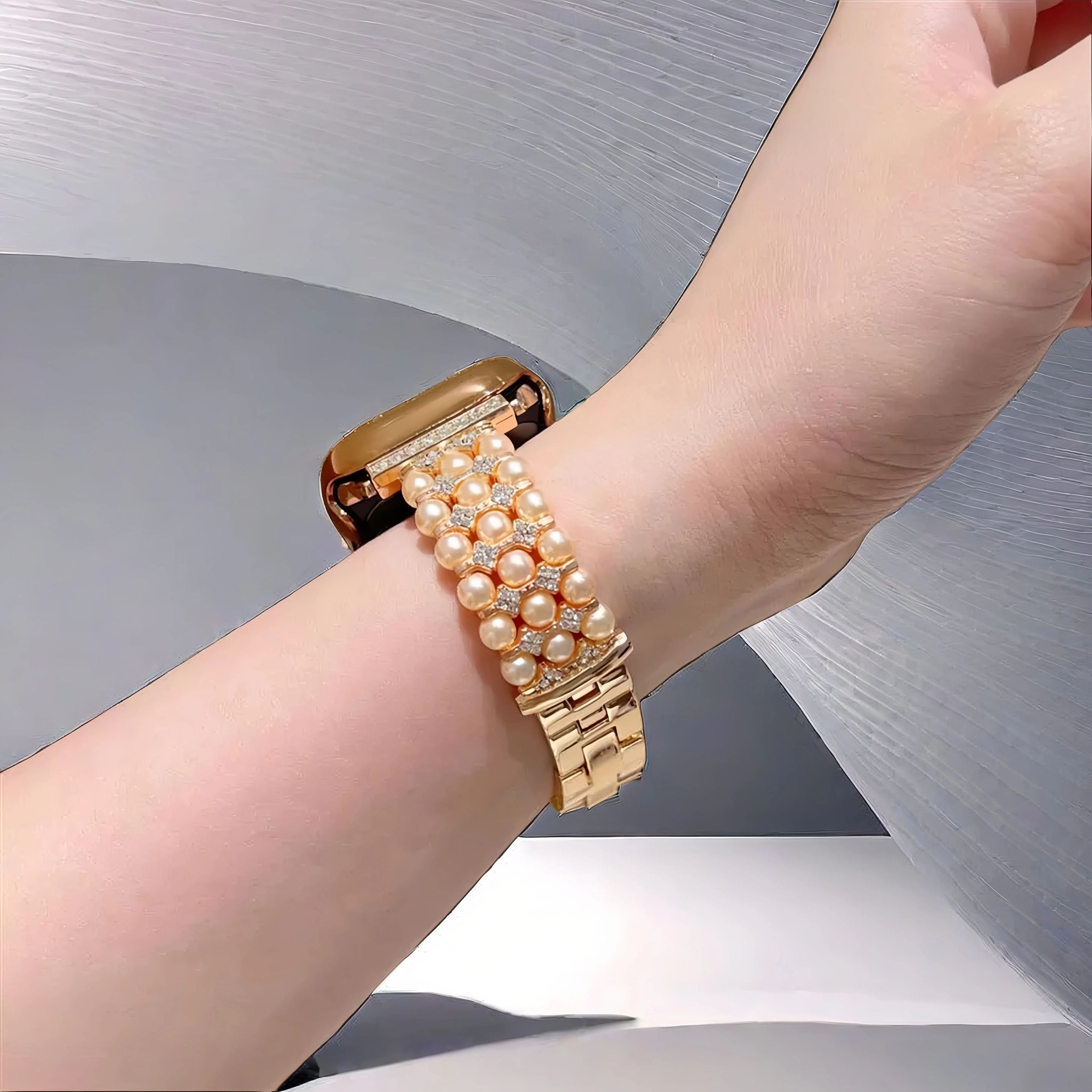 Pearl watch strap - versatile and fresh style for apple watch