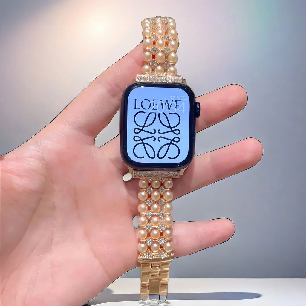 Pearl watch strap - versatile and fresh style for apple watch